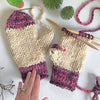 Yankee Knitter Color Block Mittens #38