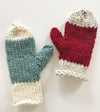 Yankee Knitter Color Block Mittens #38
