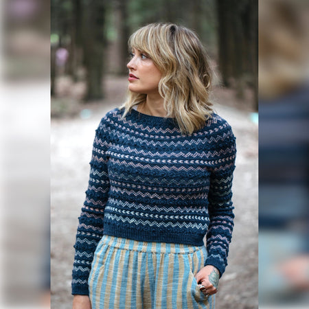 Stonecrop Pullover by Andrea Mowry