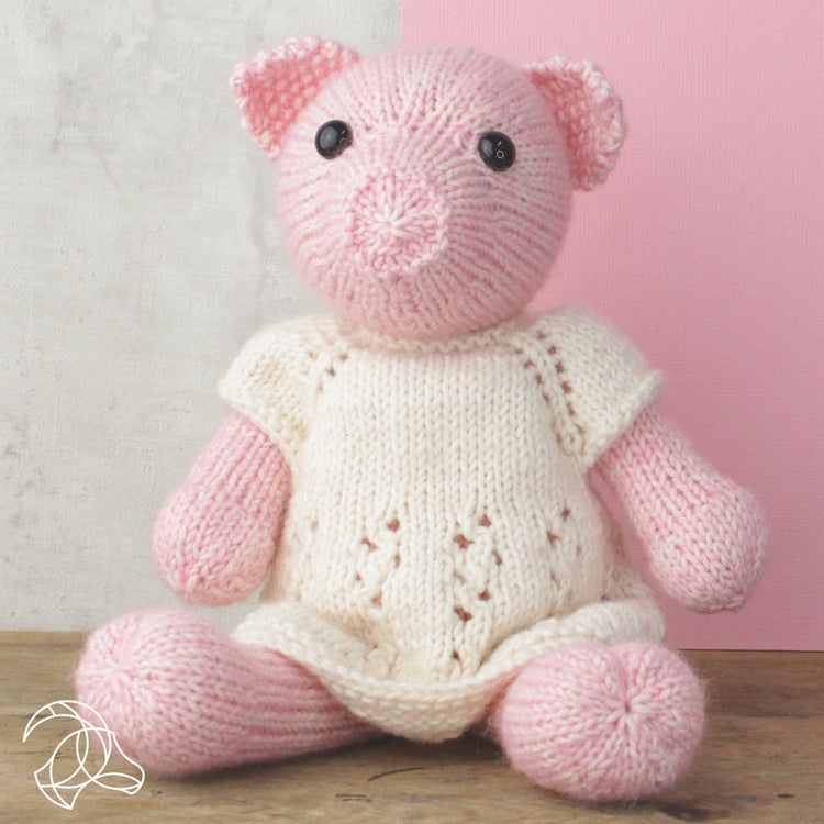 Knitted Animal Kit with Clothes