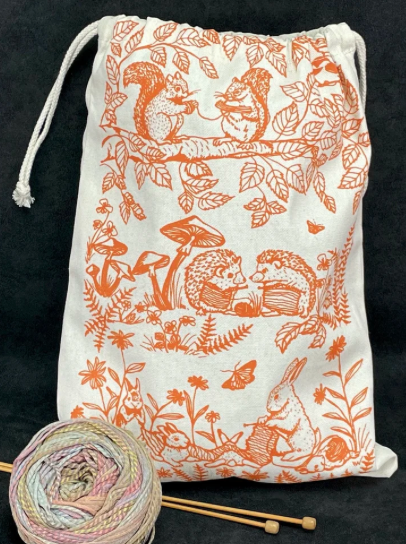 Woodland Creatures Project Bag