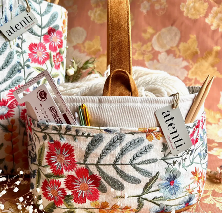 Knitting and Crochet Organizer Project Bag