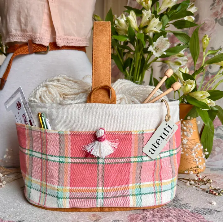 Knitting and Crochet Organizer Project Bag