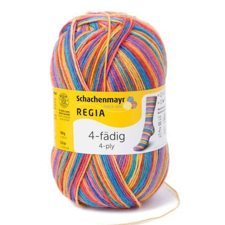 Regia 4-ply Sock - Exotic 3726