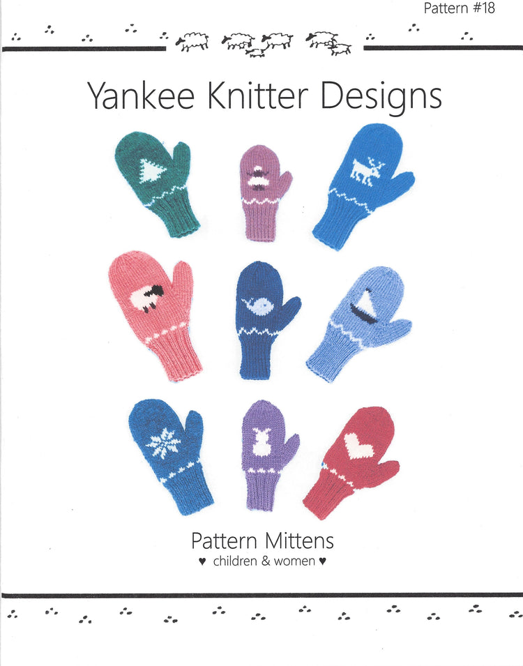 Yankee Knitter Mittens Pattern #18