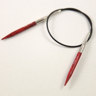 9-Size 3/3.25mm ChiaoGoo Red Circular Knitting Needles - 812208026399