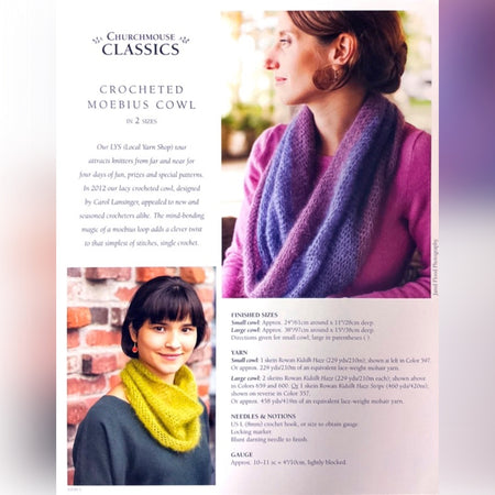 Crocheted Moebius Cowl