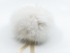 Faux-Fur Pom-Poms