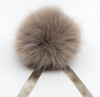 Faux-Fur Pom-Poms