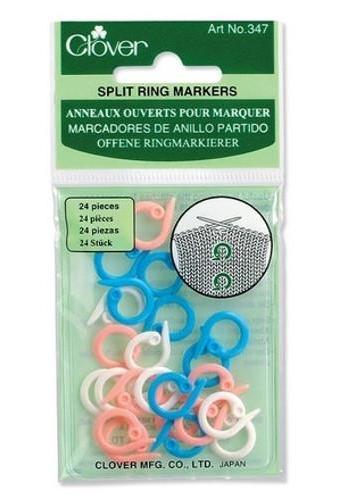 Split Ring Markers Clover
