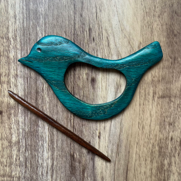 Bird Shawl Pin