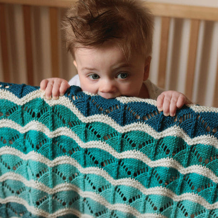 Bounce Blanket by Tin Can Knits
