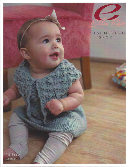 Finella Baby Dress Pattern K-ER1093