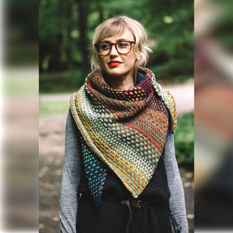 Nightshift Shawl by Andrea Mowry