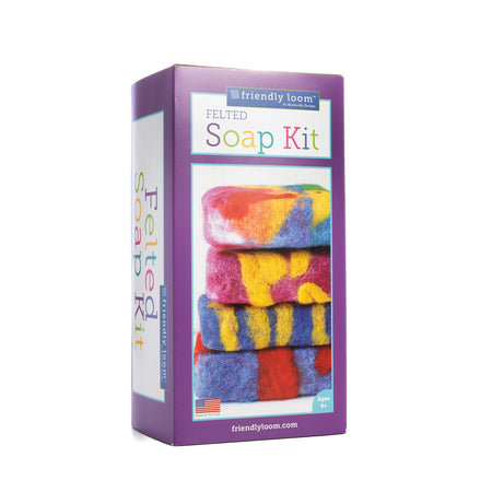 Wool Felted Soap Kit