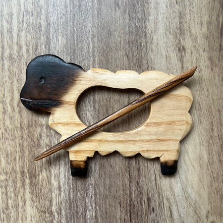 Sheep Shawl Pin