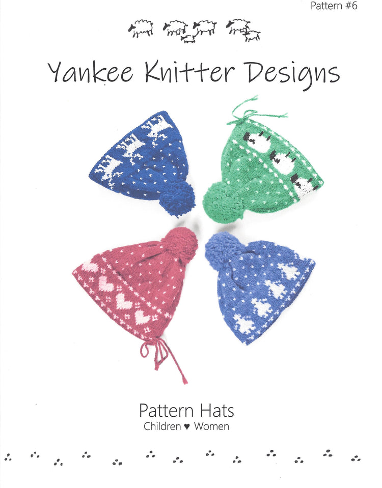 Yankee Knitter Hats for the Family Pattern #6