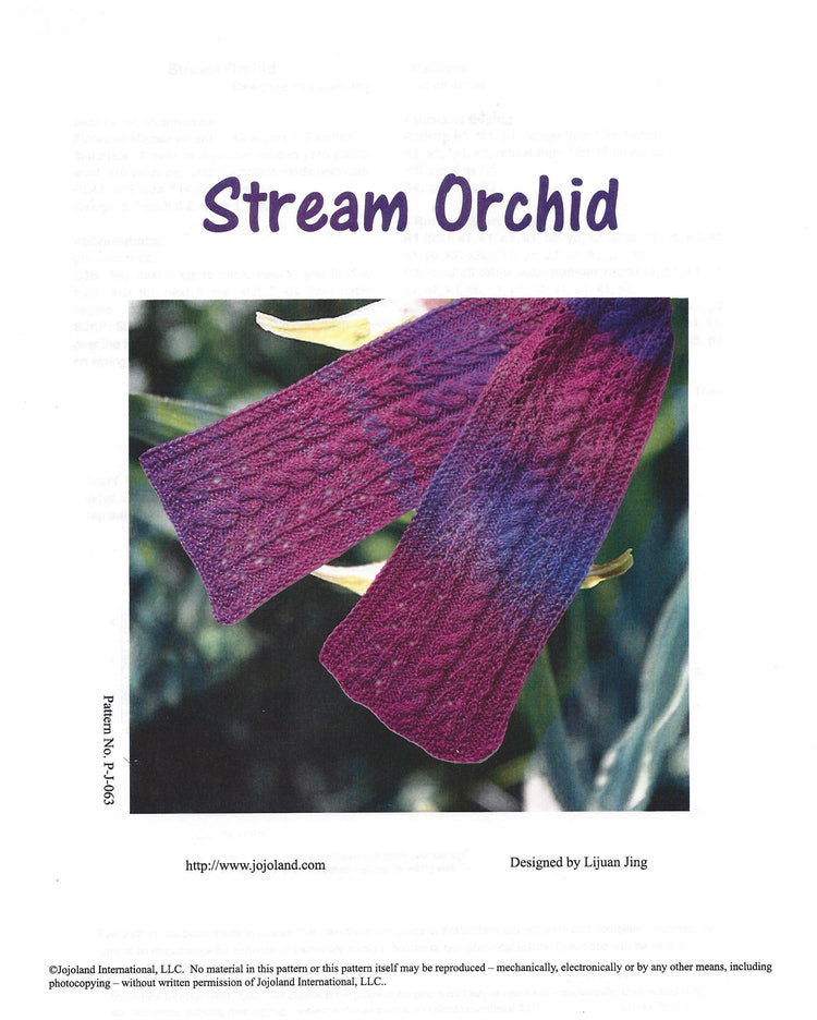 Stream Orchid Pattern
