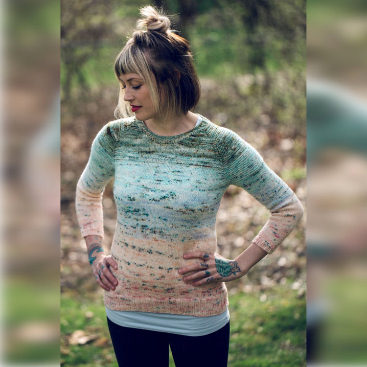 So Faded Pullover by Andrea Mowry