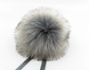 Faux-Fur Pom-Poms