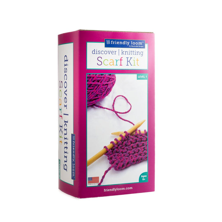 Discover Knitting: Scarf Kit