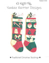 Yankee Knitter Traditional Christmas Stockings Pattern #24