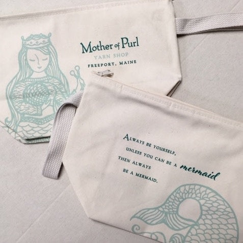 Mother of Purl Mermaid Pouch