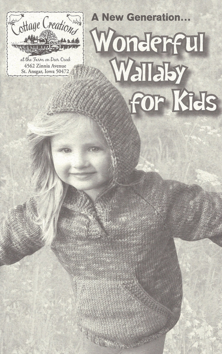 Kids Wonderful Wallaby Pullover Pattern