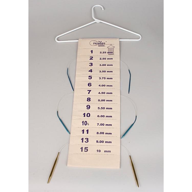 Hanging Circular Needle Storage