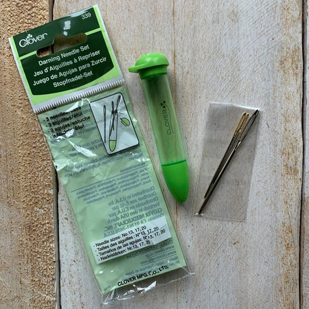 Darning  Needle Set Green Straight Tip 339