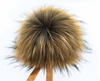 Faux-Fur Pom-Poms