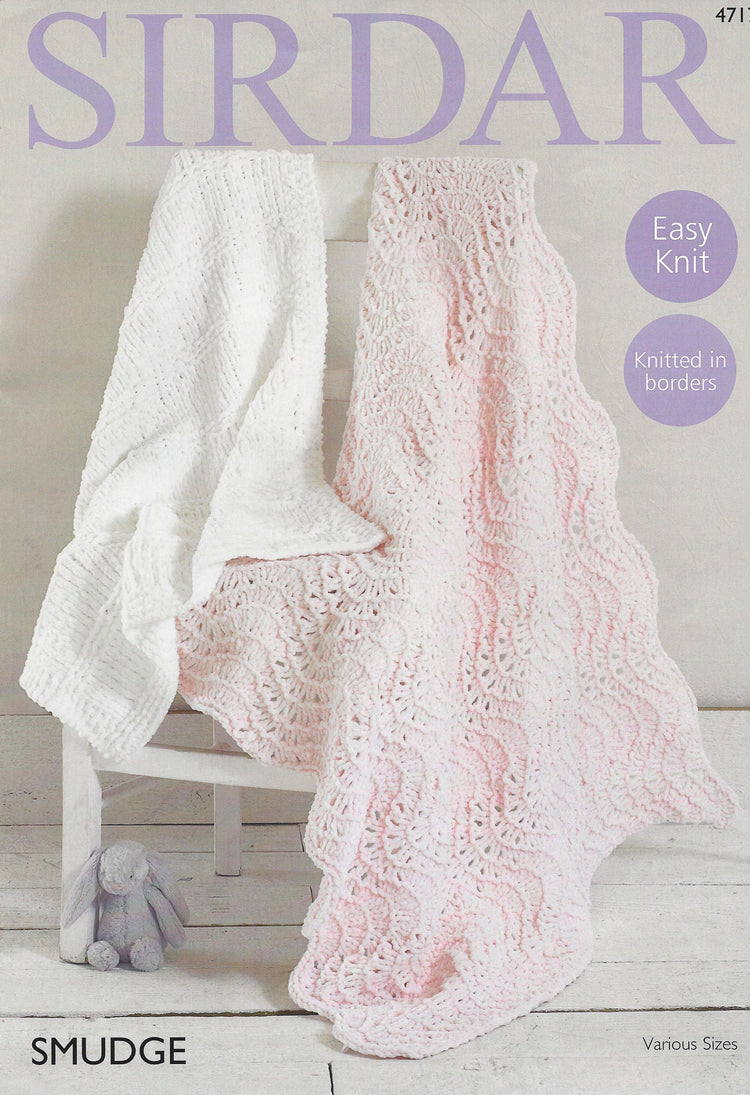 4717 Smudge Blanket Pattern