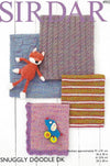 4933 Doodle DK Knit Baby Blanket