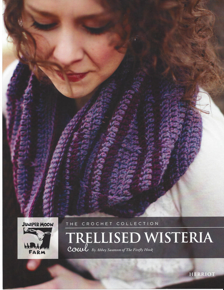 Trellised Wisteria Cowl Pattern